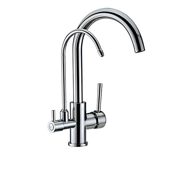 Two Handled Faucets for Tap and Purified Water