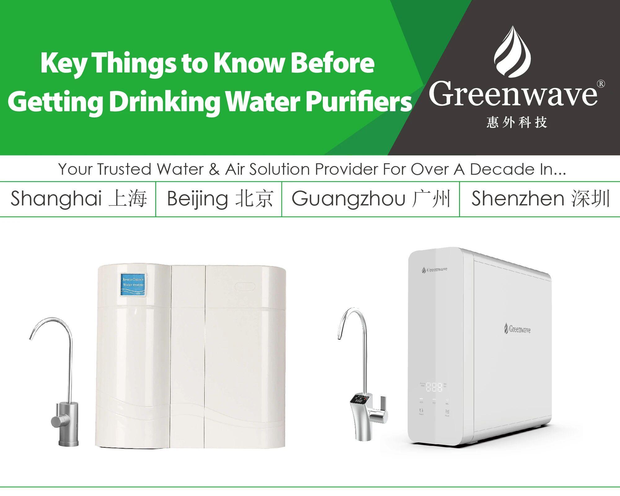 Thinking About a Drinking Water Purifier? What You Should Know