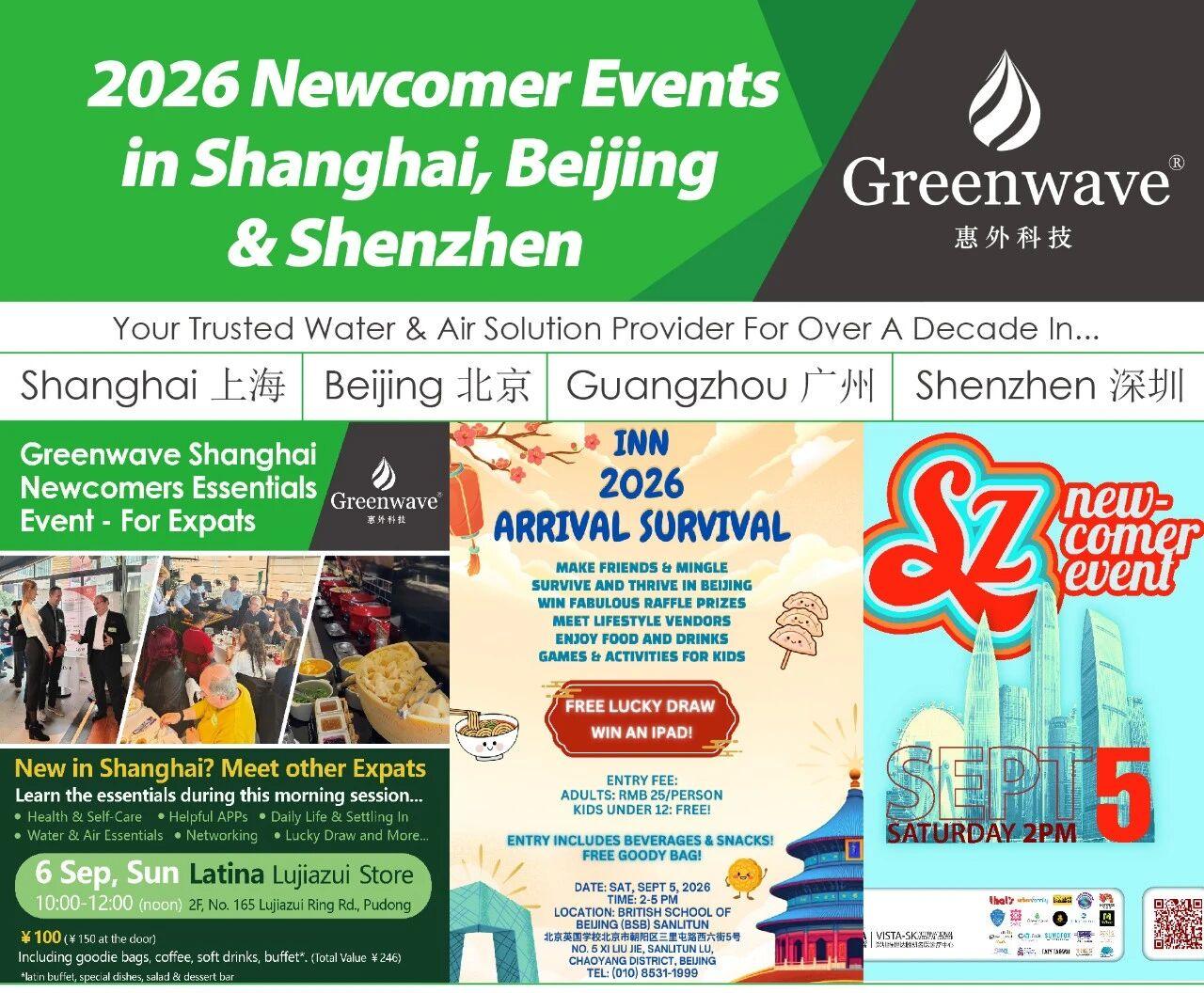 New in China? Start Here | Exciting 2026 Newcomer Events in Shanghai, Beijing & Shenzhen